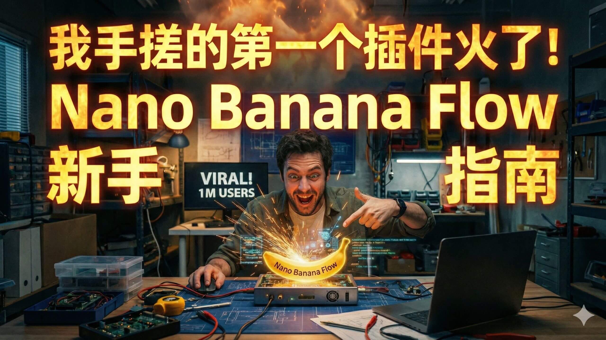 Bilibili Nano Banana Flo 工作流视频封面