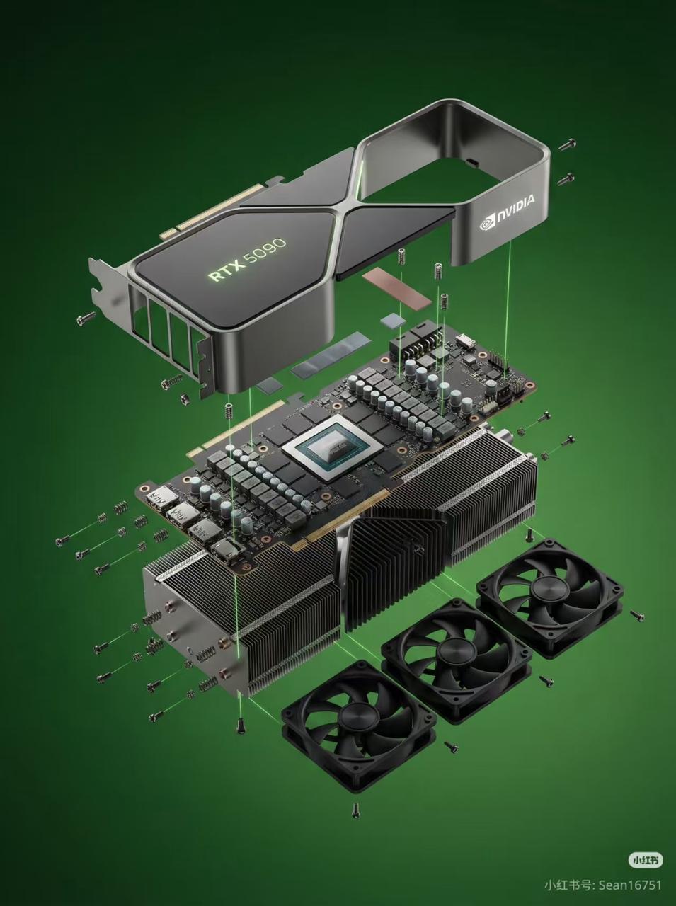 Nano Banana 2 GPU exploded sketch