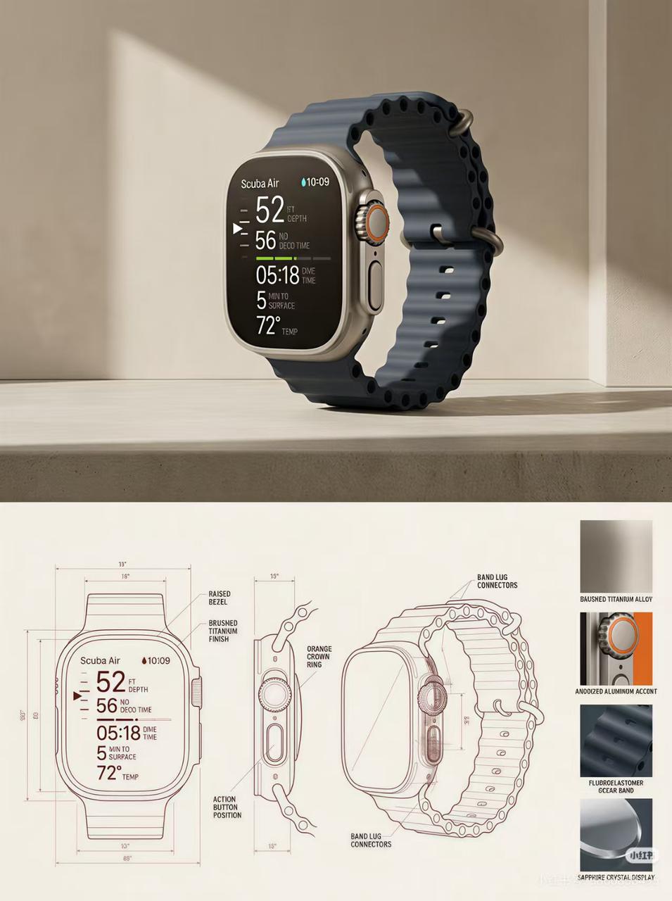Nano Banana 2 smart watch spec draft