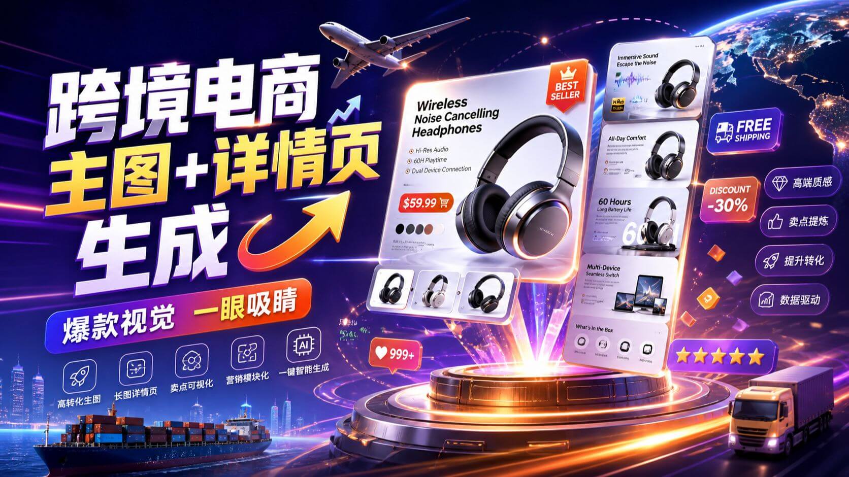 Bilibili GPT image2 跨境电商主图详情页视频封面