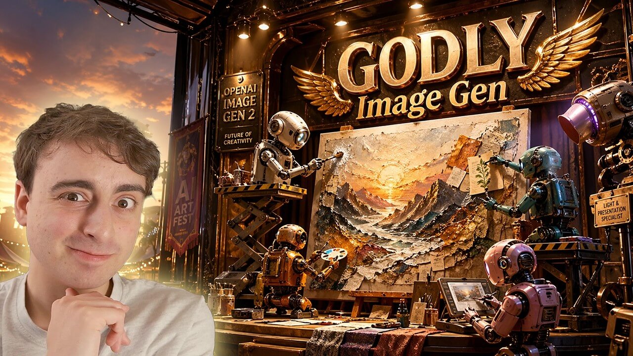 YouTube New OpenAI Image-Gen-2 MattVidPro video thumbnail
