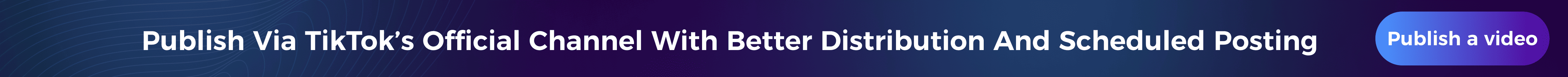 oumomo TikTok API Banner