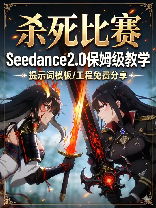 杀死比赛！即梦Seedance2.0恐怖如斯 短片/漫剧/TVC广告提