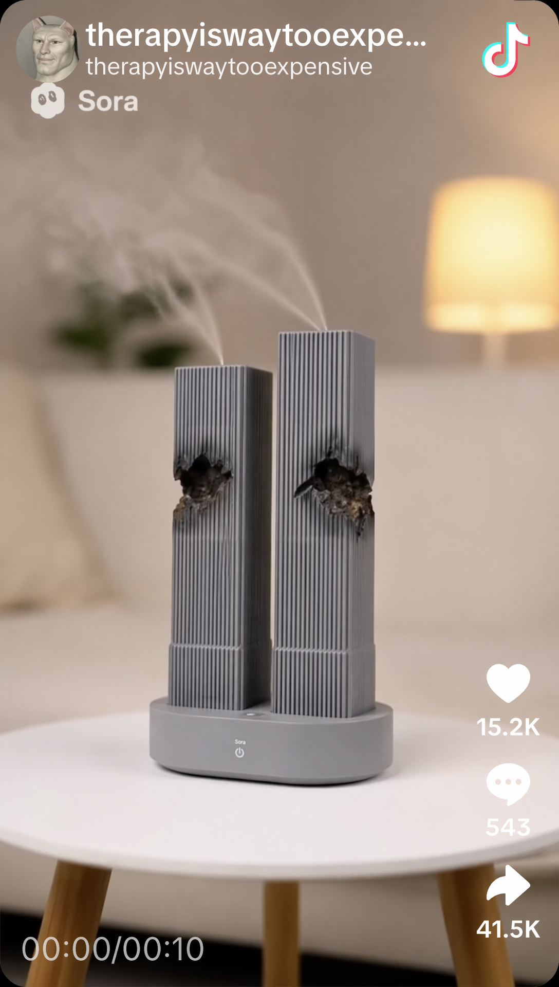 Real TikTok post shared around Sora shoppable video workflows