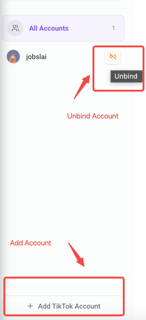 Account Addition and Deletion